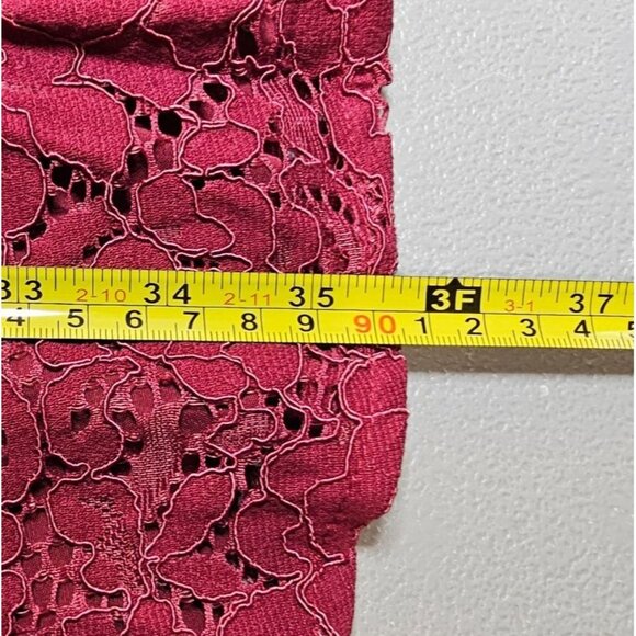 Rachel Parcell Womens Plus Size 14 V-Neck Floral Lace Mini Dress NWT - Picture 13 of 14